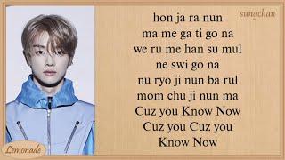 NCT U  Know Now Easy Lyrics [upl. by Ailema]