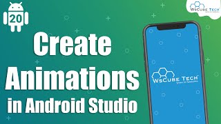 How to Create Animations in Android Studio  Hindi  Android Studio 20 [upl. by Yrelle]