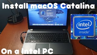 How To INSTALL MACOS CATALINA ON A PC THE EASY WAY [upl. by Llerehs]