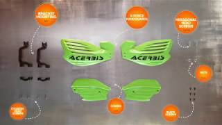 ACERBIS XForce Handguard  Installation Guide [upl. by Mackenzie]