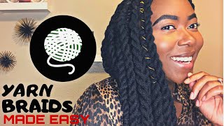 Yarn Braids DIY [upl. by Ynnod768]