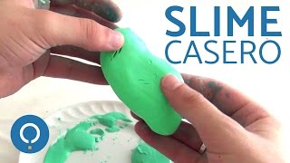 SLIME CASERO SIN BORAX muy fácil de hacer [upl. by Amil481]