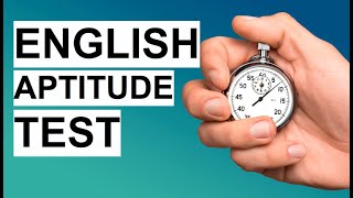 ENGLISH Aptitude Test PRACTICE Questions amp Answers [upl. by Anekahs]