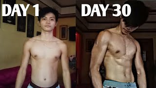 30 Days QUARANTINE PUSH UPS CHALLENGE Epic Transformation [upl. by Panta194]