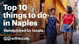 🏖️ The Top 10 things to do in Naples  WHAT to do in Naples amp WHERE to go by the locals 🍕 [upl. by Llecrep173]