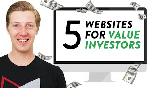 5 Websites I use as a Value Investor [upl. by Ialda434]