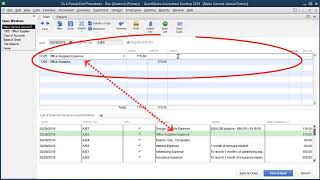 Correcting a QuickBooks Adjusting Journal Entry [upl. by Eenal]