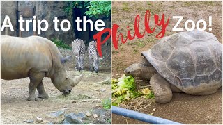 VISITING THE PHILLY ZOO FULL TOUR [upl. by Desiree315]