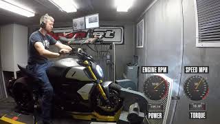 2019 Ducati Diavel 1260S Dyno [upl. by Belcher]