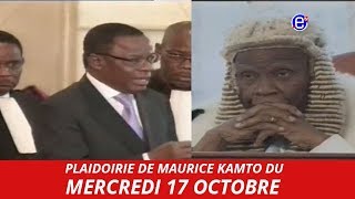 PLAIDOIRIE FINALE DE MAURICE KAMTO DEVANT LE CONSEIL CONSTITUTIONNEL [upl. by Latouche1]