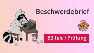 Beschwerdebrief B2 Sprachkurs  Prüfungsvorbereitung B2 telc [upl. by Igenia]