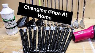 How To Change Your Grips At Home [upl. by Nyrrad385]