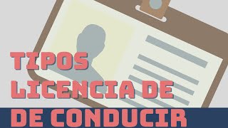 Tipos de LICENCIAS de conducir [upl. by Animrac59]