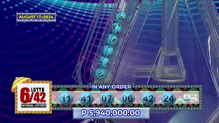 LIVE PCSO 900 PM Lotto Draw  August 17 2024 [upl. by Eekaz]