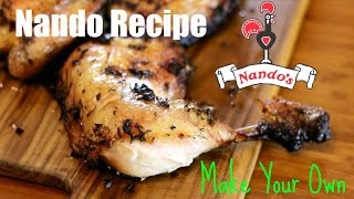 Nandos Peri Peri Chicken Recipe 🌶 How to make Piri Piri Chicken [upl. by Tubb]