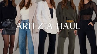 WINTER ARITZIA TRYON HAUL amp HOLIDAY OUTFITS [upl. by Notxed899]