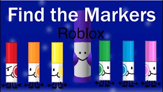 ROBLOX Find The Markers Obby Marker [upl. by Annie]