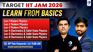 IIT JAM 2026 Physics  Learn From Basics  IFAS [upl. by Moreno]