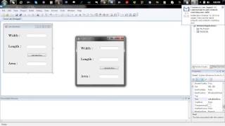 simple GUI program in visual basic [upl. by Winzler753]