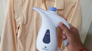 Product Review  Portable Garment Steamer by Deneve [upl. by Adlesirk747]