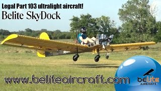 Skydock ultralight aircraft from Belite Aircraft funded by KickStart [upl. by Notpmah]