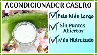 ACONDICIONADOR CASERO DE SÁBILA  CABELLO LARGO Y BRILLANTE [upl. by Anse]