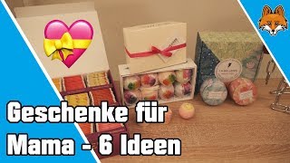 Geschenke für Mama  6 Geschenkideen für Mütter 💝 [upl. by Retloc]