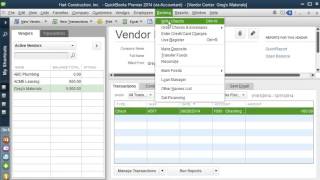 QuickBooks Tutorial  Entering Expenses in QuickBooks [upl. by Ailedroc]