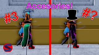 TOP 5 BEST ACCESSORIES IN BLOX FRUITS UPDATE 17 [upl. by Sirdna]