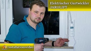 Montageanleitung Elektrischer Gurtwickler JAROLIFT  JAROMAT Pro UP [upl. by Charbonneau]