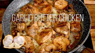 GARLIC BUTTER CHICKEN RECIPE  Chicken Recipe  Ulam Pinoy Recipe [upl. by Ecirb]