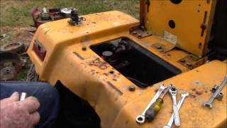 Replacing Starter Solenoid on Cub Cadet [upl. by Amikehs]