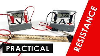 Resistance of a Wire Experiment  GCSE Physics Required Practical [upl. by Ayidan892]