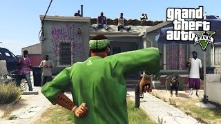 JOINING A GANG amp GANG WARS GTA 5 Mods [upl. by Ragland]