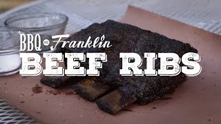 BBQ with Franklin Beef Ribs [upl. by Ninerb879]