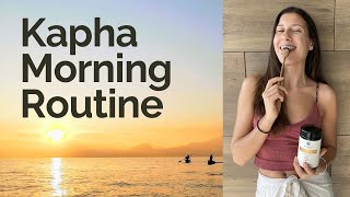 Ayurveda MORNING ROUTINE for KAPHA Dosha 🌞 🌟 extended version [upl. by Sarazen]