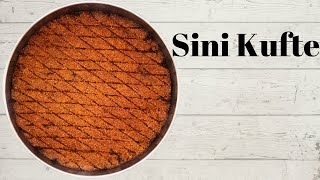 The BEST Sini Kufte Recipe  Kibbeh Bil Sanieh  Eats With Gasia [upl. by Ruelu]