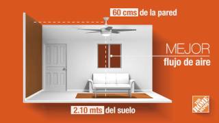 Cómo elegir un ventilador de techo  Ventilación y Calefacción  The Home Depot Mx [upl. by Raddatz]