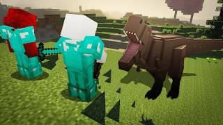 Surviving Dinosaurs in Minecraft [upl. by Elocyn]