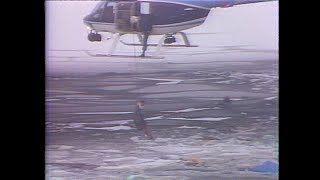 The moment Air Florida Flight 90 crashed into the Potomac River in Washington DC in 1982 [upl. by Ruscher755]