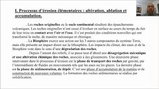 2 Notions de géomorphologie [upl. by Ultima]