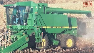 JOHN DEERE Maximizer Combines 9400 9500 amp 9600 [upl. by Llerdnek]