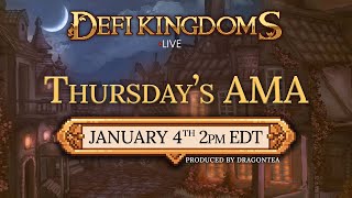 DeFi Kingdoms  AMA January 4 2024 [upl. by Sheelah]