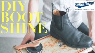 How To Polish Blundstone Boots  A Month of Gentlemen [upl. by Alaehs142]