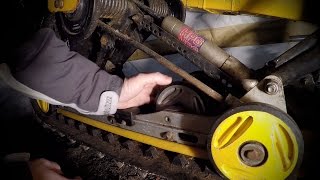 Replacing a Snowmobile Idler Wheel  S1E3 [upl. by Jade]