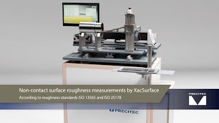 Noncontact surface Roughness Measurement XacSurface [upl. by Oriel]