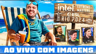 IEM Rio 2024 Dia 1  COM Gaules AO VIVO COM IMAGENS [upl. by Canning982]