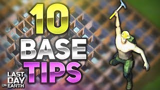 10 TIPS FOR BASE BUILDING YOU MUST KNOW  Last Day on Earth Survival [upl. by Suiramaj]