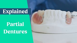 Partial dentures amp false teeth explained [upl. by Jeanna]