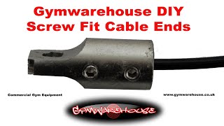 How to make your own replacement gym Cables  DIY GYM CABLES [upl. by Means]